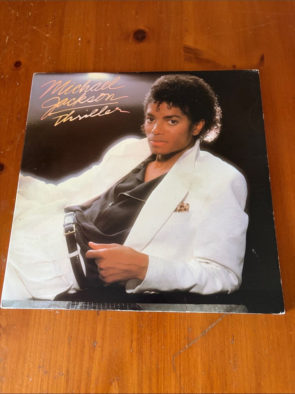 COLLECTIBLE 1982 MICHAEL JACKSON THRILLER ALBUM 12" VINYL